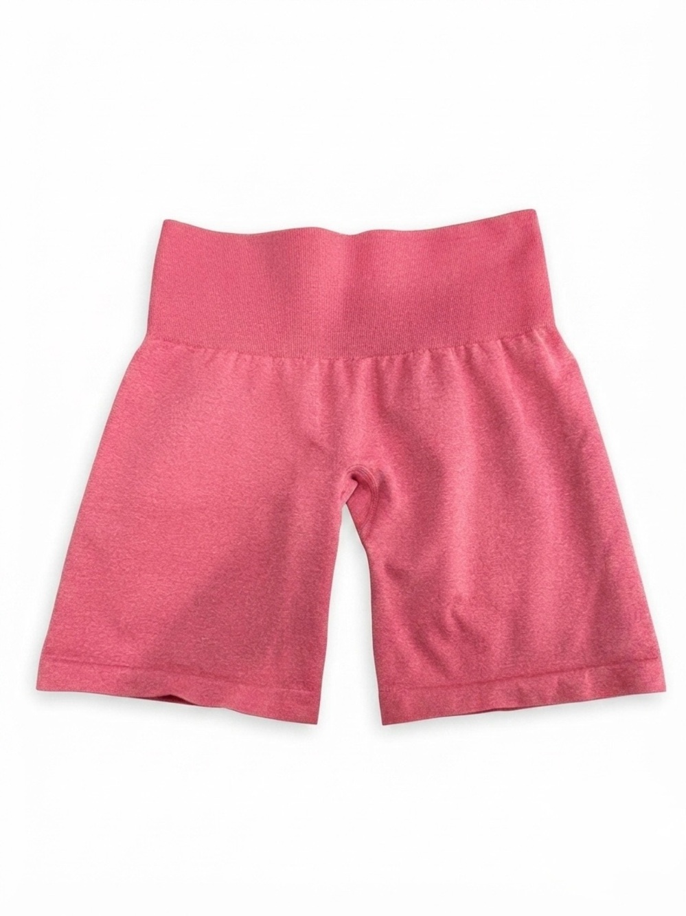 NVGTN Pink Seamless Biker Shorts Womens Size Small High Waisted Athletic Workout